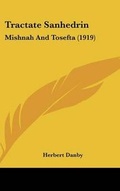 Cover: Tractate Sanhedrin - Kessinger Publishing
