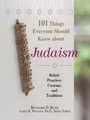 Cover: 101 Things Everyone Should Know About Judaism - Adams Media