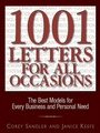 Cover: 1001 Letters For All Occasions - Adams Media