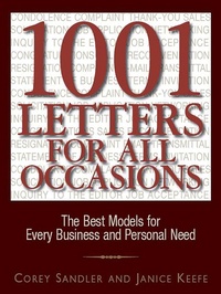 Enlarge image Cover: 1001 Letters For All Occasions - Adams Media