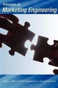 Cover: Principles of Marketing Engineering - Trafford Publishing