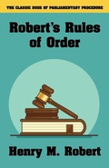 Cover: Robert's Rules of Order - Wildside Press