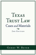 Cover: Texas Trust Law - AuthorHouse