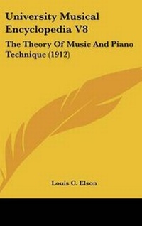 Enlarge image Cover: University Musical Encyclopedia V8 - Kessinger Publishing