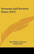 Cover: Sermons And Sermon Notes (1917) - Kessinger Publishing