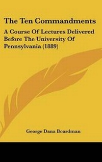 Enlarge image Cover: The Ten Commandments - Kessinger Publishing