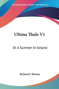 Abbildung von: Ultima Thule V1 - Kessinger Publishing