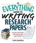 Cover: The Everything Guide To Writing Research Papers Book - Everything