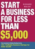 Cover: Start a Business for Less Than $5,000 - Adams Media