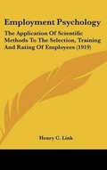 Cover: Employment Psychology - Kessinger Publishing