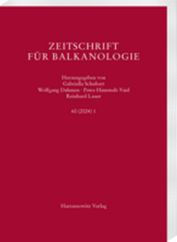 Abbildung von: Zeitschrift für Balkanologie - Harrassowitz Verlag