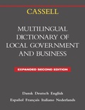 Abbildung von: Cassell Multilingual Dictionary of Local Government - Continuum International Publishing Group Ltd.
