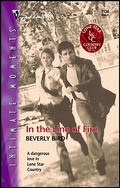 Cover: In the Line of Fire - Silhouette Intimate Moments
