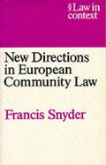 Cover: New Directions in European Community Law - Northwestern University Press