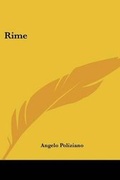 Cover: Rime - Kessinger Publishing