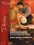Cover: The Marriage Ultimatum - Silhouette Desire