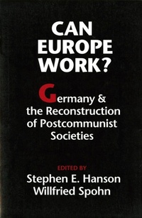 Enlarge image Cover: Can Europe Work? - University of Washington Press