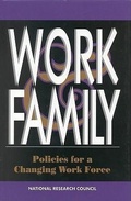 Cover: Work and Family - National Academies Press