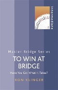Cover: To Win At Bridge - Weidenfeld & Nicolson