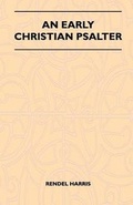 Cover: An Early Christian Psalter - Read Books