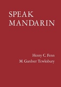 Cover: Speak Mandarin, Textbook - Yale University Press