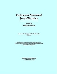 Enlarge image Cover: Performance Assessment for the Workplace, Volume II - National Academies Press