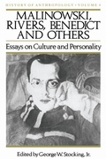 Cover: Malinowski, Rivers, Benedict and Others - University of Wisconsin Press