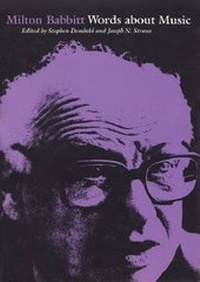 Enlarge image Cover: Milton Babbitt - University of Wisconsin Press