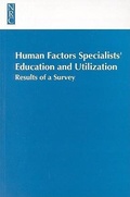 Cover: Human Factors Specialists'Education and Utilization - National Academies Press