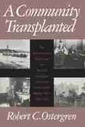 Cover: A Community Transplanted - University of Wisconsin Press