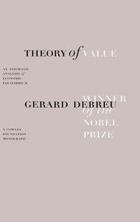 Enlarge image Cover: Theory of Value - Yale University Press