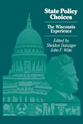 Cover: State Policy Choices - University of Wisconsin Press
