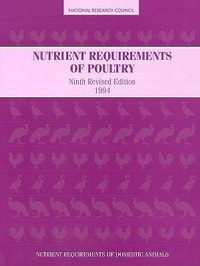 Abbildung von: Nutrient Requirements of Poultry - National Academies Press