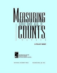 Enlarge image Cover: Measuring What Counts - National Academies Press