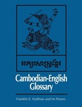 Cover: Cambodian-English Glossary - Yale University Press