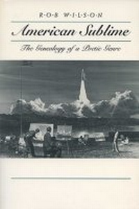 Enlarge image Cover: American Sublime - University of Wisconsin Press