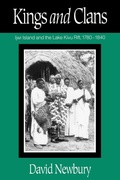 Cover: Kings and Clans - University of Wisconsin Press