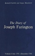 Cover: The Diary of Joseph Farington - Yale University Press
