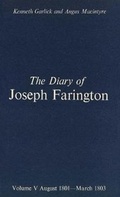 Cover: The Diary of Joseph Farington - Yale University Press