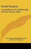 Cover: Social Purpose - Kessinger Publishing