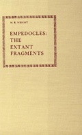 Cover: Empedocles - Yale University Press