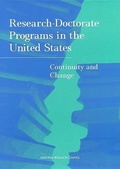 Cover: Research Doctorate Programs in the United States - National Academies Press