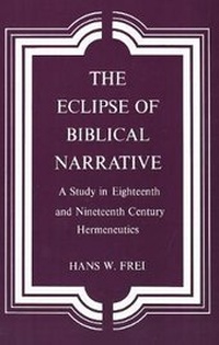 Enlarge image Cover: The Eclipse of Biblical Narrative - Yale University Press