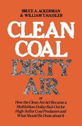 Cover: Clean Coal/Dirty Air - Yale University Press