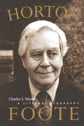 Cover: Horton Foote - University of Texas Press
