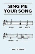 Cover: Sing Me Your Song - Read Books