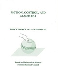 Cover: Motion, Control, and Geometry - National Academies Press