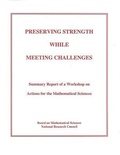 Cover: Preserving Strength While Meeting Challenges - National Academies Press
