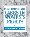 Cover: Contemporary Cases in Women's Rights - University of Wisconsin Press