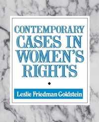 Enlarge image Cover: Contemporary Cases in Women's Rights - University of Wisconsin Press